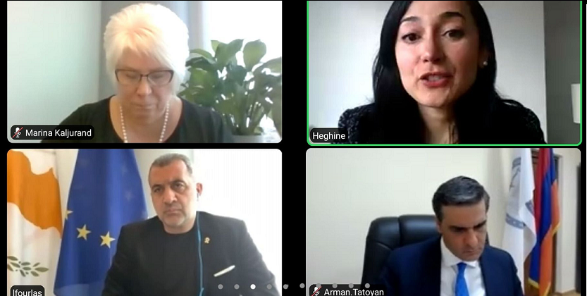 You are currently viewing The speech of the EAFJD executive director Heghine Evinyan at the virtual conference “The Fate of the Armenian captives in Azerbaijan”