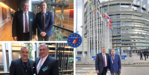 Read more about the article Arthur Khachatryan, member of the National Assembly of Armenia from the “Hayastan” bloc (ARF), visited the European Parliament.