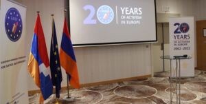 Read more about the article The European Armenian Federation celebrated 20 years of activism in Europe