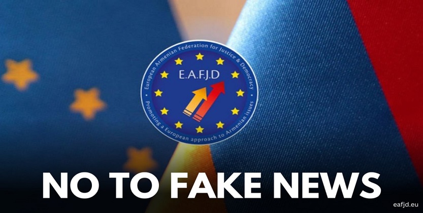 You are currently viewing Alleged “Armeniangate”: the European Armenian Federation for Justice and Democracy reacts against fake news