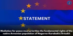Read more about the article EAFJD STATEMENT on the upcoming the meeting Pashinyan – Aliyev – Michel:  Mediation for peace must prioritize the fundamental rights of the native Armenian population of Nagorno Karabakh/Artsakh