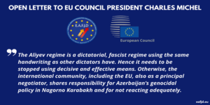 Read more about the article EU’s stance encourages the dictatorial regime of Azerbaijan