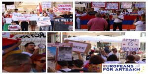 Read more about the article Protest organized in Granada in Support for Artsakh