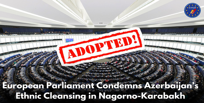 You are currently viewing ‘’EP resolutions stay futile if the EU executive does not act accordingly,’’ EAFJD president on EP’s resolution on Nagorno-Karabakh