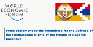 Read more about the article Committee for the Defense of the Fundamental Rights of the People of Nagorno-Karabakh Issues Statement Ahead of  the World Economic Forum