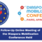 Follow-Up Online Meeting of the Diaspora Mobilization Conference Held