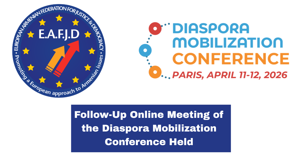 Follow-Up Online Meeting of the Diaspora Mobilization Conference Held